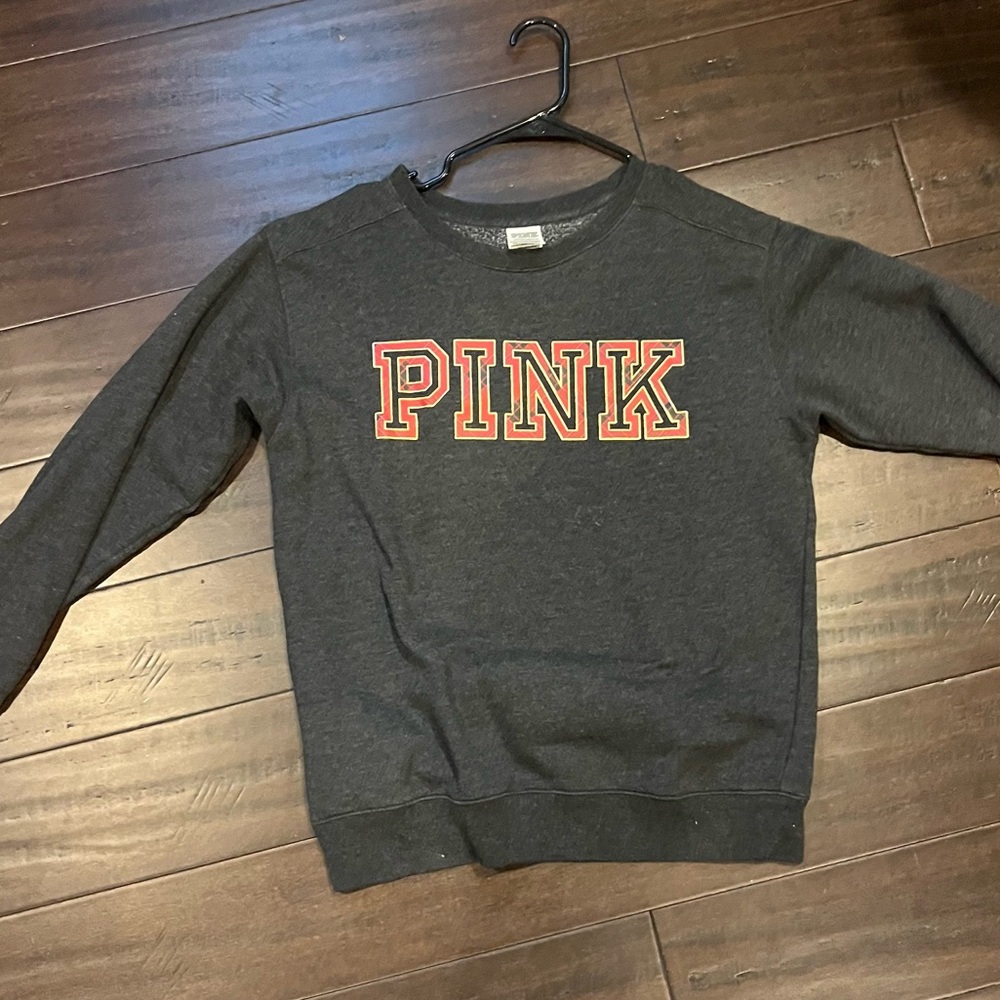 PINK Victoria's Secret Charcoal Sweatshirt